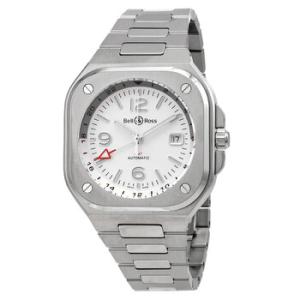 BR 05 Automatic Silver Dial Watch BR05GSISTSST
