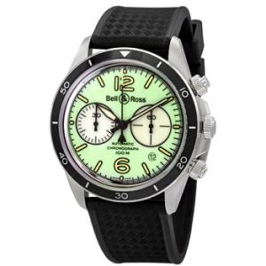 BR V294 Full Lum Chronograph Automatic Watch BRV294LUMSTSRB