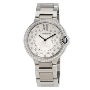 Ballon Bleu Automatic Diamond Silver Dial Watch W4BB0036