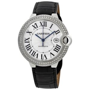 Ballon Bleu Automatic White Gold Diamond Watch WJBB0032