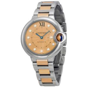 Ballon Bleu De Cartier 18Kt Pink Gold Dial Watch W3BB0002