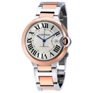 Ballon Bleu De Cartier Guilloche Dial Automatic Watch W2BB0004
