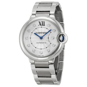Ballon Bleu Silver Diamond Dial Watch WE902075