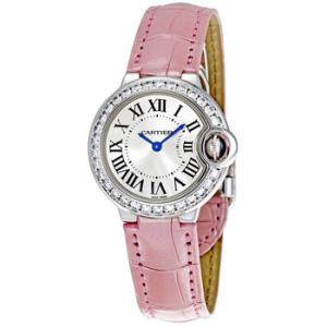 Ballon Bleu de Cartier 18k White Gold Small Watch WE900351