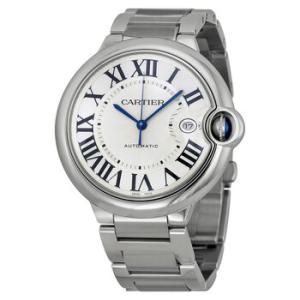 Ballon Bleu de Cartier Silver Opaline Dial Automatic Watch W69012Z4