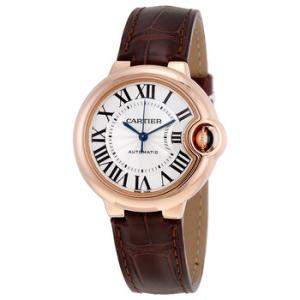 Balloon Bleu Silvered 18kt Pink Gold Opaline Flinque Dial Watch W6920097