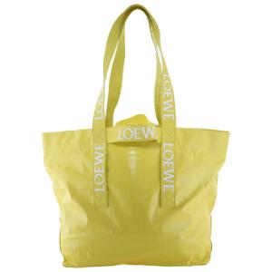 Banded Handle Calfskin Tote Bag