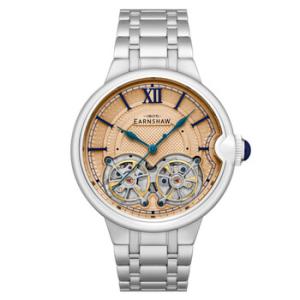 Barallier Dual Open Heart Automatic Gold Dial Watch ES826666