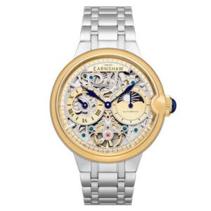 Barallier Sun Moon Dual Time Chronograph Automatic Gold Dial Watch ES824244