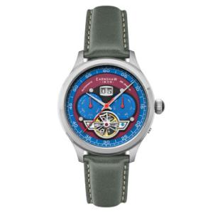 Baron Grand Date Calendar Open Heart Red Dial Watch ES818708