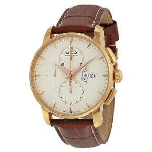 Baroncelli Automatic Beige Dial Brown Leather Watch M860731182