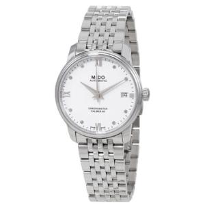 Baroncelli Automatic Chronometer Diamond White Dial Watch M027.208.11.016.00