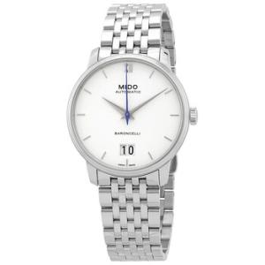 Baroncelli III Automatic White Dial Watch M0274261101800