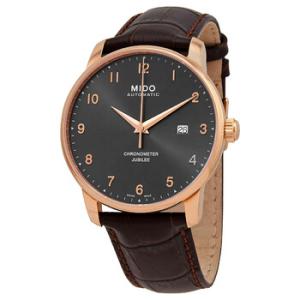 Baroncelli Jubilee Automatic Chronometer Anthracite Dial Watch M0376083606200