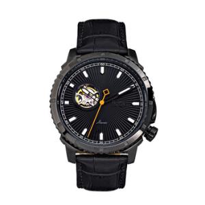 Bauer Automatic Black Dial Watch REIRN6007