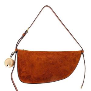 Bell Charm Shield Shoulder Bag