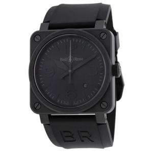 Bell  Ross Phantom Automatic Black Dial Watch BR0392PHANTOMCE