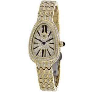 Bella Quartz Gold Dial Watch CV4601