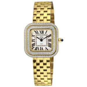 Bellagio Quartz White Dial Watch 12132B