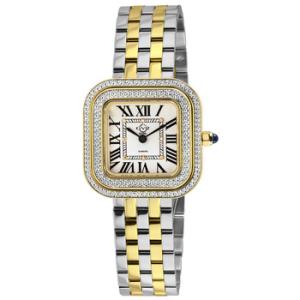 Bellagio Quartz White Dial Watch 12133B