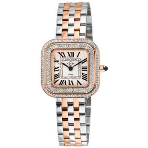 Bellagio Quartz White Dial Watch 12134B
