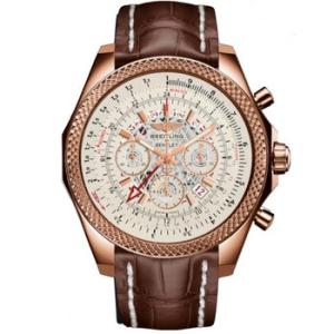 Bentley B04 GMT Automatic Silver Storm Dial 18k Rose Gold Watch RB043112G775BRCT