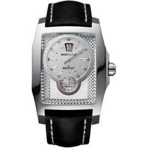 Bentley Flying B Silver Dial Automatic Leather Watch A2836212A633BKLT