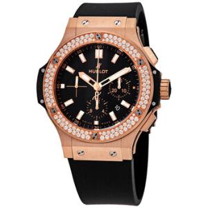 Big Bang 18kt Rose Gold Automatic Chronograph Diamond Watch 301PX1180RX1104