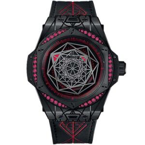 Big Bang 39 Sang Bleu Red Automatic Black Dial Watch 465.CS.1119.VR.1202.MXM18