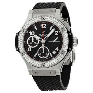 Big Bang Black Dial Automatic Black Rubber Watch 342SX130RX114