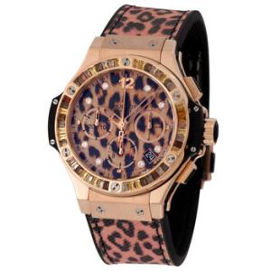 Big Bang Leopard Chronograph Automatic Diamond Watch 341.PX.7610.NR.1976