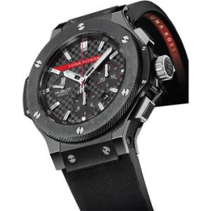 Big Bang Luna Rossa Black Carbon Fiber Dial Automatic Chronograph Watch 301CM131RXLUN06