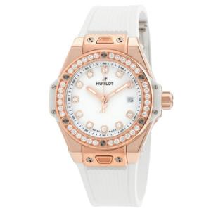 Big Bang One Click Automatic Diamond White Dial Watch 485.OE.2210.RW.1204