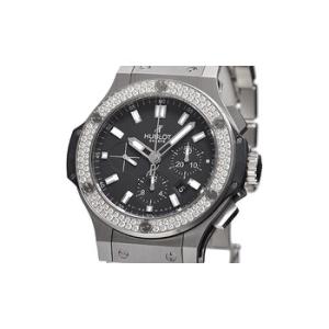 Big Bang Steel Black Dial Chronograph Diamond Bezel Watch 301SX1170SX1104
