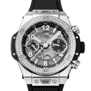Big Bang Unico Titanium Chronograph Automatic Diamond Watch 441.NX.1171.RX.1104