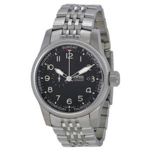 Big Crown Black Dial Stainless Steel Watch 74576294064MB
