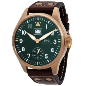 Big Pilot Big Date Spitfire Mission Accomplished Green Dial Watch IW510506