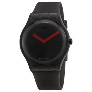 Black Blur Quartz Transparent Dial Watch SUOB183