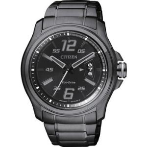 Black Dial EcoDrive Watch AW135458E