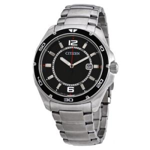 Black Dial Quartz Watch BK252053E