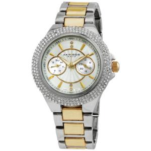 Black Dial Twotone Watch AK789TTGB