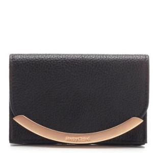 Black Leather Lizzie Wallet