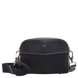 Black Leather Mashup Crossbody Bag