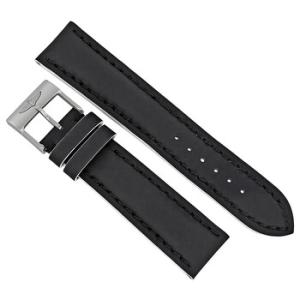 Black Leather Watch Band Strap 22mm  20mm 226XA20BASA.1