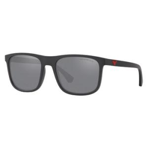 Black Mirror Square Sunglasses EA4129 50016G