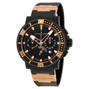 Black Sea Automatic Chronograph 18kt Rose Gold Watch