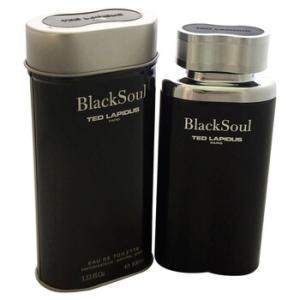 Black Soul by Ted Lapidus for Men  3.4 oz EDT Spray