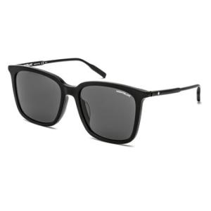 Black Square Sunglasses MB0084SK00156