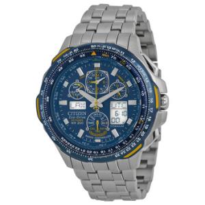 Blue Angels Skyhawk AT Titanium Watch JY005055L
