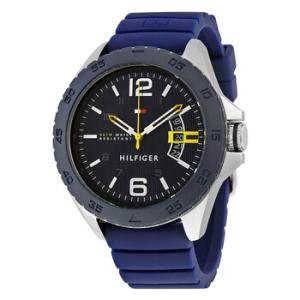 Blue Dial Blue Silicone Watch